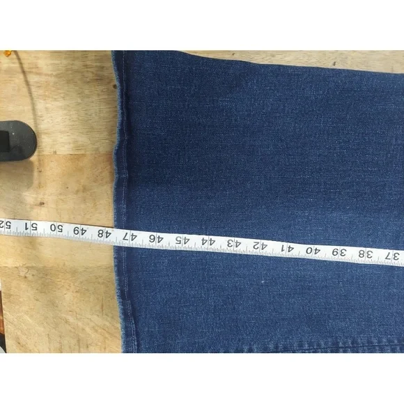 Mother Jeans denim sz 29 The Hustler Roller Heel High Rise high fidelity - Picture 8 of 8